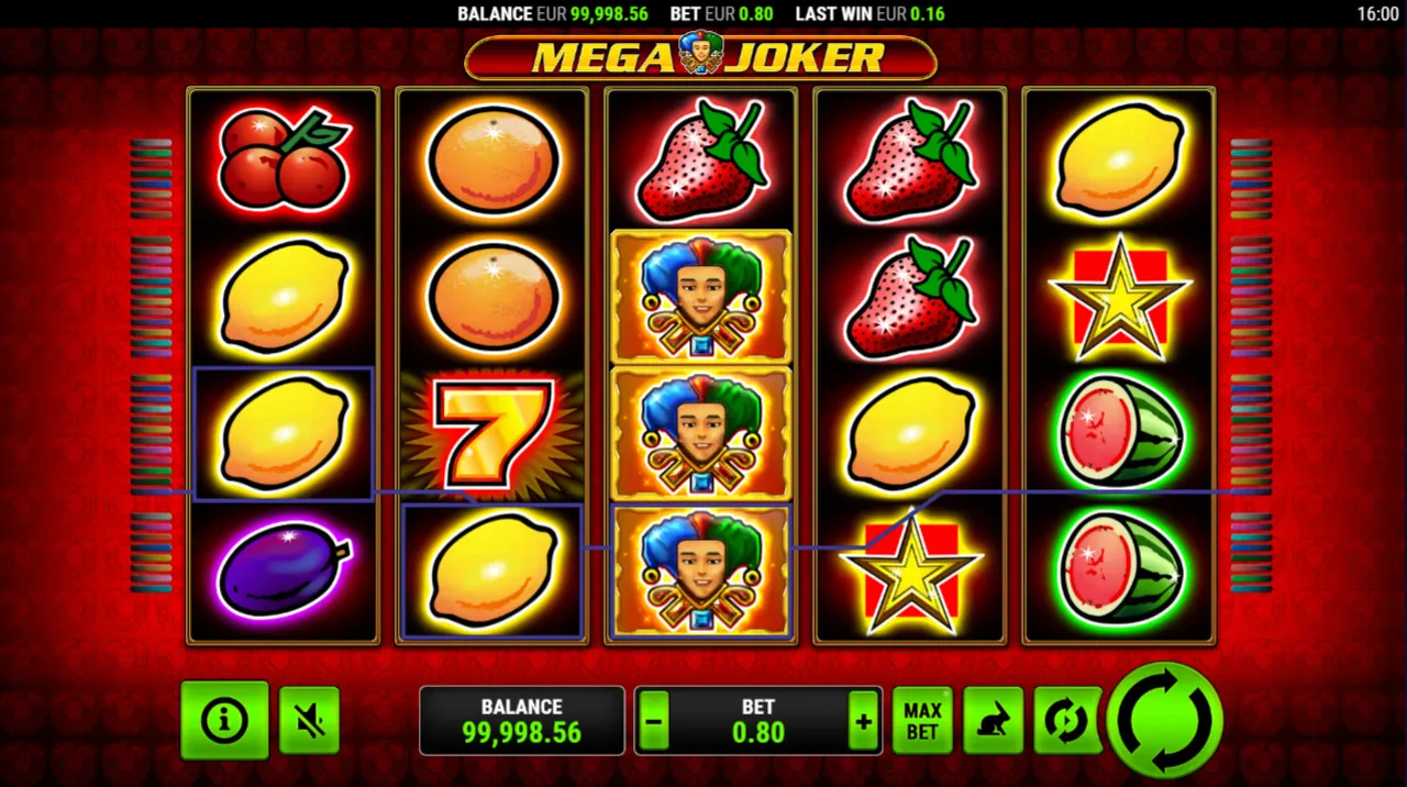 Mega Joker Play Now Winorio Casino